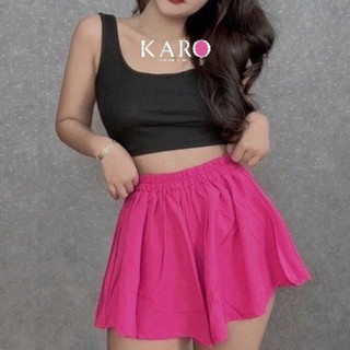 Áo 2 dây bảng lớn croptop k4968- carotshop