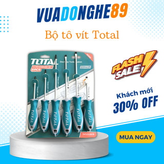 Bộ tô vít cao cấp 8 chi tiết chính hãng total