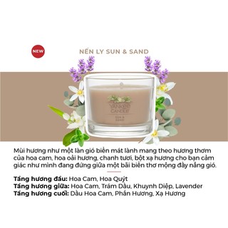 Nến ly mini Yankee Candle (37g) - Sun & Sand