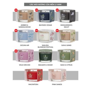 Nến ly mini Yankee Candle (37g) - Sun & Sand