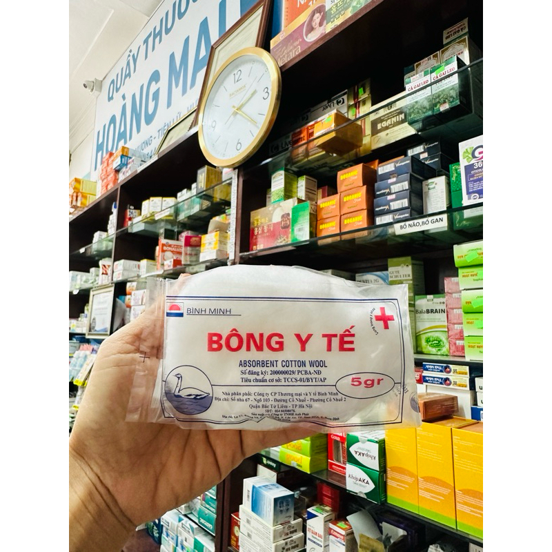 Bông y tế cá nhân gói 5gam