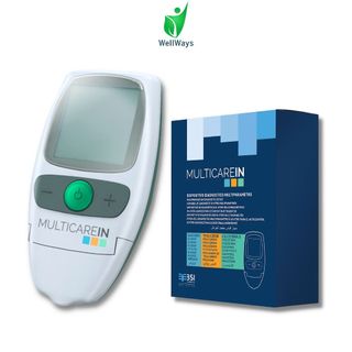 Máy đo đường huyết và mỡ máu Cholesterol,Triglyceride 3 trong 1 BSI MultiCareIn đo nhanh, chính xác