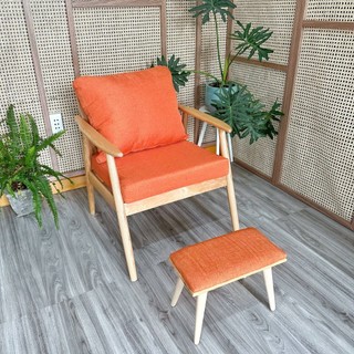 Ghế sofa làm nail, ghế sofa thư giãn gỗ Sồi cao cấp