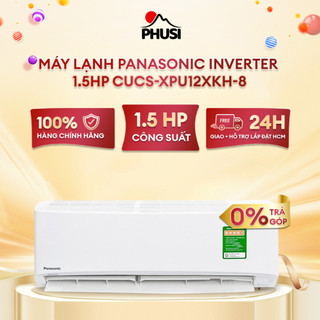 [XPU12XKH-8] - [MIỄN PHÍ GIAO LĂP] - Máy lạnh Panasonic CU/CS-XPU12XKH-8 inverter 12000BTU