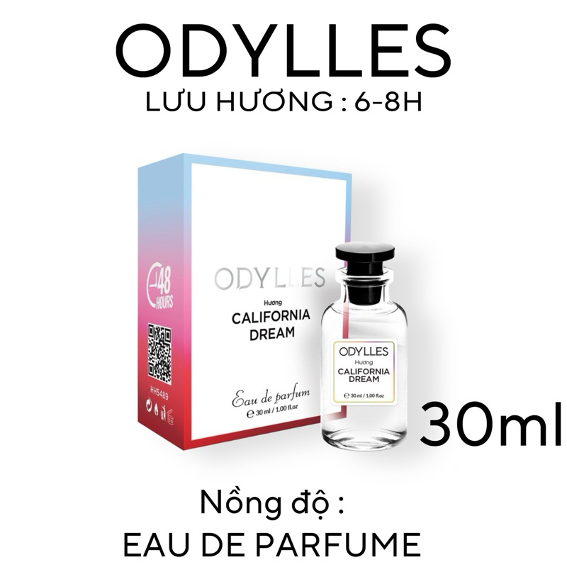 Nước Hoa ODYLLES hương CALIFORNIA DREAM 30ml