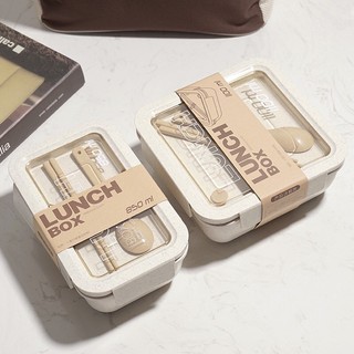 Hộp đựng cơm bento 1100ml an toàn sức khỏe bảo vệ môi trường