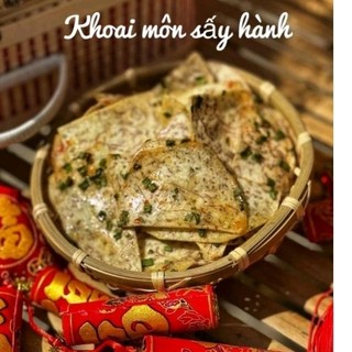  100gr Khoai Môn Sấy Mắm Hành giòn ngon 