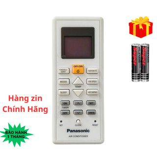 Điều khiển điều hòa Panasonic Mã 02 Hàng zin, remote máy lạnh panasonic - Tặng kèm pin - GDCT