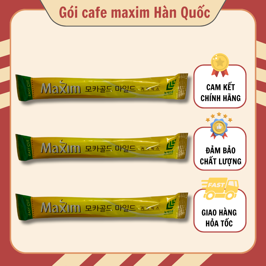 Cà phê maxim Hàn Quốc (gói lẻ)