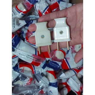 Phích thường trắng, phích nối âm hinoki 10a-250v
