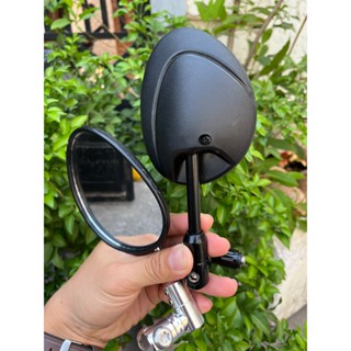 Kính xoay 360 độ, Gương xoay 360 mẫu Tai Mèo tròn nhỏ gương gập kính xoay 360 độ xe máy AB Sirius Wave Dream Vario Sonic