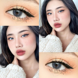 Lens Mắt Màu Nâu Tây Giãn To Kwanusa Có cận