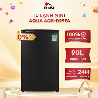 AQR-D99FA [MIỄN PHÍ GIAO LẮP] D99FA - Tủ lạnh Aqua 90 Lít AQR-D99FA