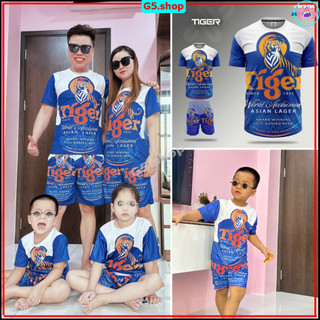 Bộ đồ thể thao nữ 🚚 FREESHIP 🚚 Giá Sỉ - sét bộ quần áo BIA TIGER XANH 2 SIZE Thoáng Mát Mùa Hè Phong Cách - g5.shop
