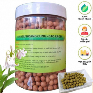Viên trinh nữ hoàng cung cao xạ đen chính hãng.