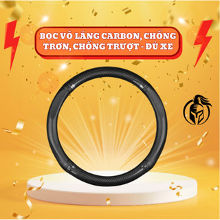 Bọc vô lăng Carbon, Chống Trơn Trượt - Đủ các hãng