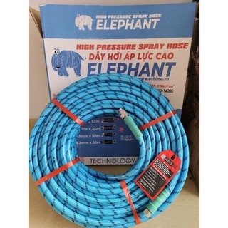 Ống xịt thuốc sâu dùng phun thuốc, dây rửa xe áp lực cao dài 50 mét elephant 8.5mm | bh 12 tháng | dây phun thuốc sâu