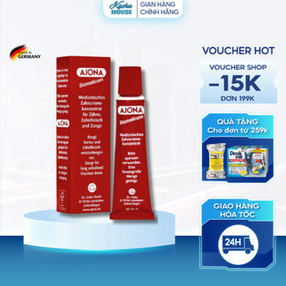 KEM ĐÁNH RĂNG AJONA TUÝP 25ML LOẠI BỎ CAO VÀ CHỐNG VIÊM LỢI- NỘI ĐỊA ĐỨC