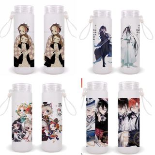 Bình nước Anime Kimetsu Học Viện Anh Hùng Ma Đạo Tổ Sư Trần Tình Lệnh thủy tinh nhiều mẫu xinh xắn