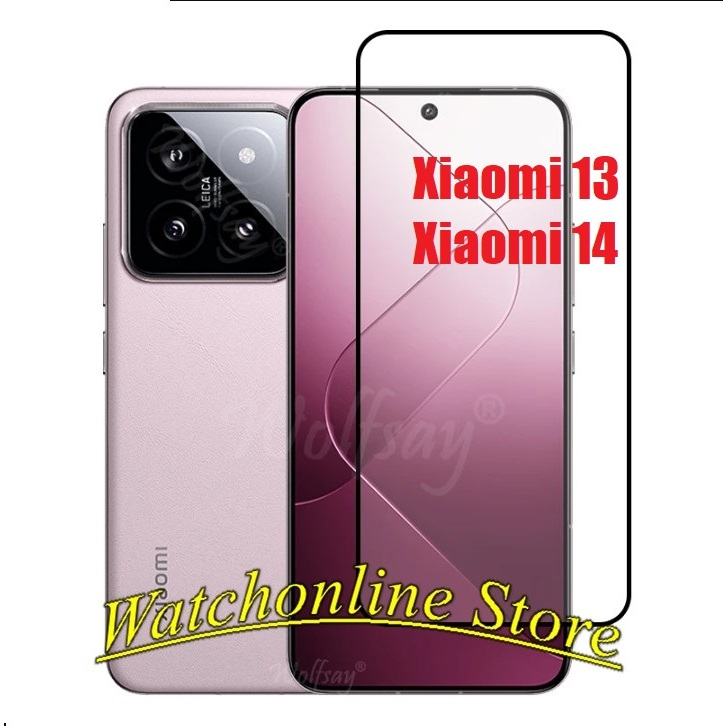 Kính cường lực Full màn cho Xiaomi Mi 13 Xiaomi Mi 14 Mi13 Mi14 Mi 15 cao cấp