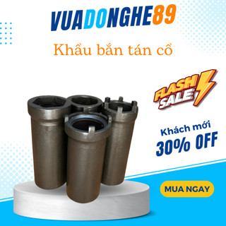 Khẩu bắn tán cổ các dòng xe honda + yamaha vua đồ nghề, 6 chấu,6 giác, 8 giác, 4 chấu thép đen