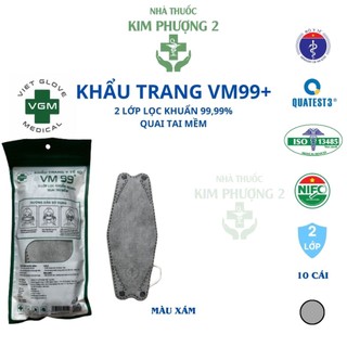 Khẩu Trang Y Tế 4D VM99+ KF94