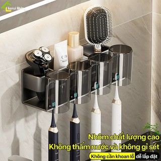 Giá đựng bàn chải đánh răng DION, khay đựng đồ dùng vệ sinh cá nhân, hộp đựng bàn chải đánh răng