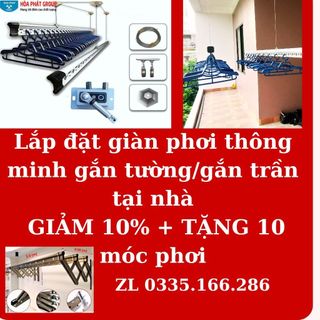 ⏰ dịch vụ lắp đặt giàn phơi thông minh hòa phát tại nhà khu vực hà nội, hồ chí minh