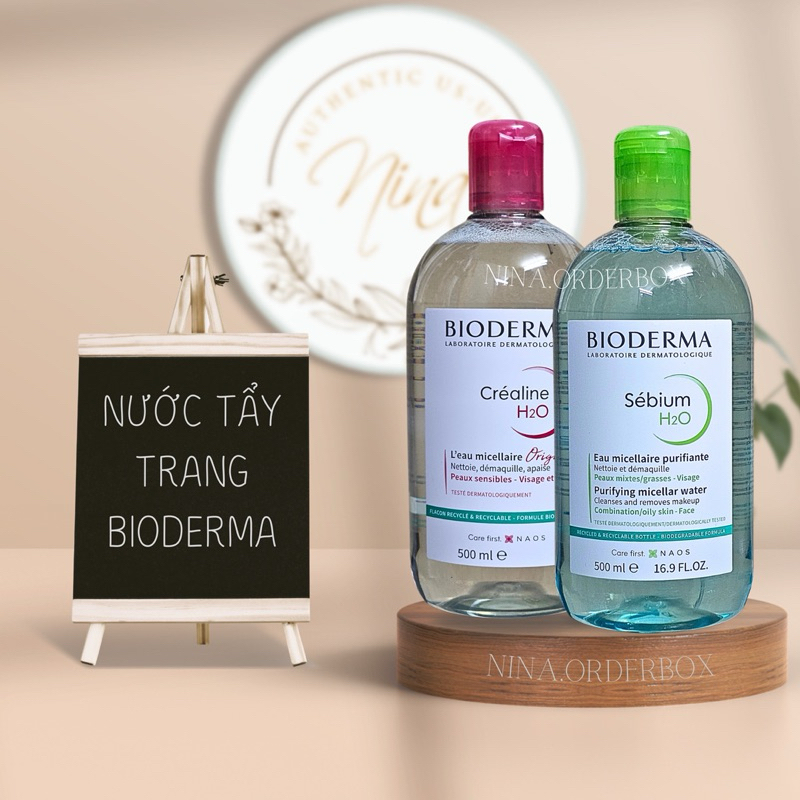 [BILL PHÁP-DATE 2028] - BIODERMA - Tẩy Trang
