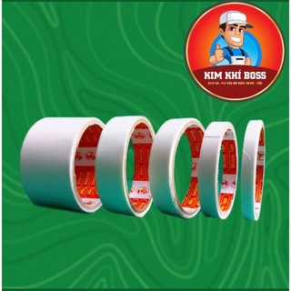 Cuộn băng dính 2 mặt các cỡ_dài 11 mét
