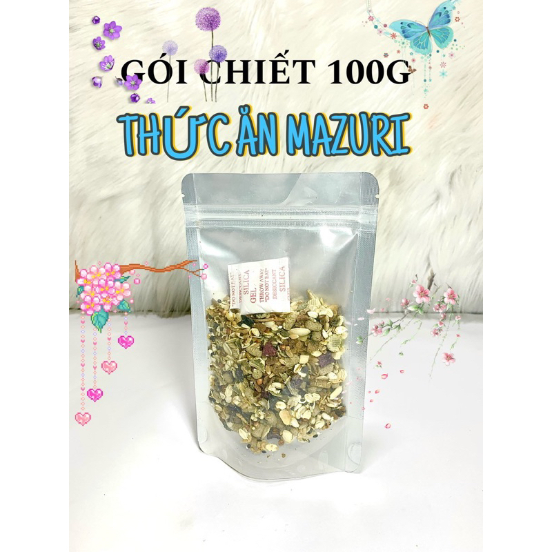 THỨC ĂN MAZURI GÓI CHIẾT 100G