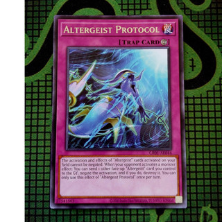 Thẻ bài yugioh trap altergeist protocol cr01-ae044