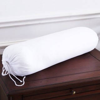 Gối ôm người lớn loại to 30x100cm, ruột bông trắng tinh khiết, bao gối vải poly cotton dài