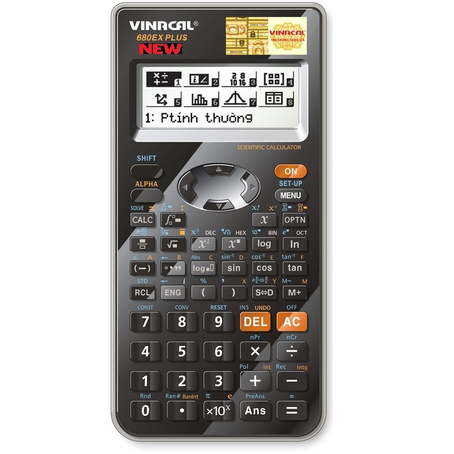 Máy tính Vinacal 680EX Plus PHIÊN BẢN MỚI (Hàng Chính Hãng)