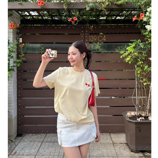 Olv - áo thun kimi basic t shirt