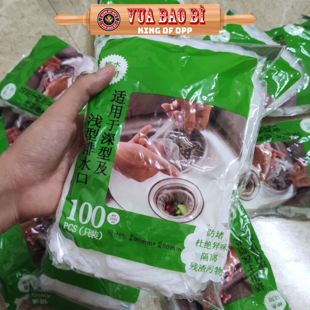 [ Giá Sỉ ] Túi Lọc Rác Bồn Rửa Chén Bát Chính Hãng Siêu Rẻ, Siêu Tiết Kiệm - Vua Bao Bì