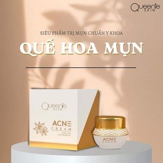 Kem face mụn quế hoa Queenie Skin ACNE Cream-