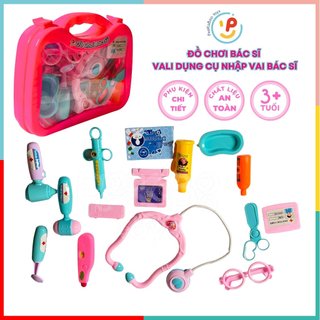 Đồ chơi bác sĩ vali dụng cụ nhập vai bác sĩ 502 Peekabootoys