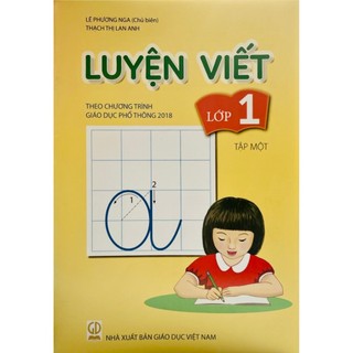 Sách luyện viết lớp 1 tập 1+2