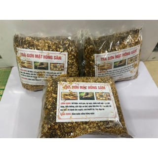 Trà Sơn Mật Hồng Sâm Loại 1 (nhiều hoa nhài, cỏ ngọt)