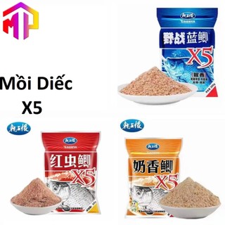 Mồi Câu LOONVA X5 Diếc Chép 300g