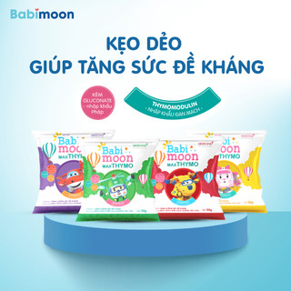 Kẹo dẻo Babimoon Maxthymo bổ sung vitamin C, kẽm, kích thích ăn ngon, hạn chế ốm vặt (30g)