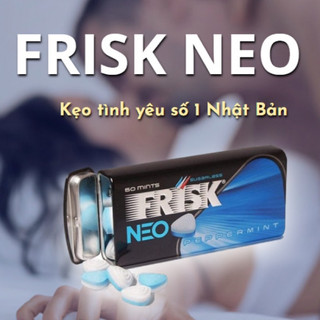 Kẹo neo nhật bản, kẹo ngậm bạc hà frisk peppermint 9/25