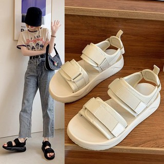 Dép sandal nữ JLEE-01 quai ngang - Dép đi học đi chơi ulzzang