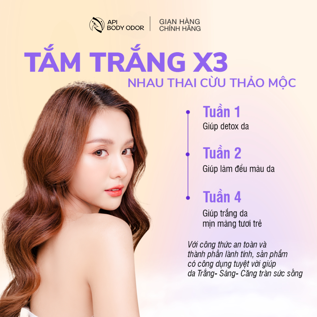 Combo 2 gói tắm trắng thảo mộc nhau thai cừu MEE NATURAL giúp trắng da, nhả nắng (2 gói x 180g)