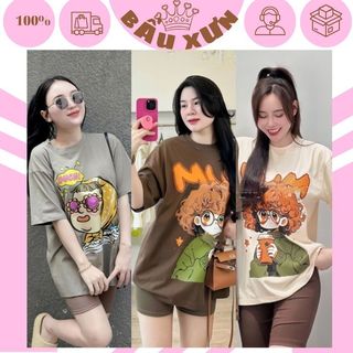 Sét bộ đồ bầu mùa hè áo thụng quần cotton siêu xinh m329- bộ bầu mặc hè chất mát cho mẹ bầu