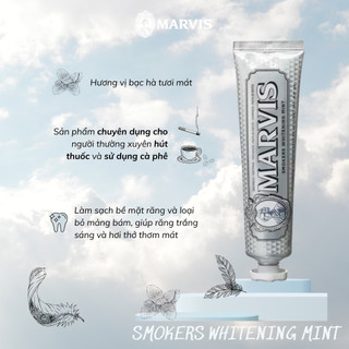 Kem Đánh Răng MARVIS Whitening Trắng Răng 85ml - MARVIS