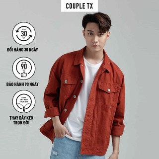 Áo Khoác Nam Nữ Kaki Couple TX OF 004
