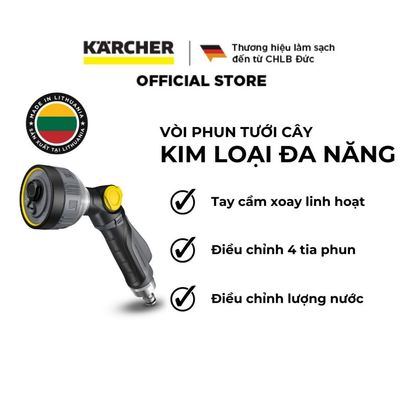 Vòi tưới cây đa năng Premium Karcher với 4 chức năng phun tia nước