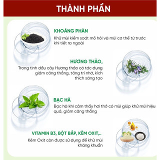 [Pơ Lang] Phấn Lạnh Khử Mùi Cơ Thể Pơ Lang 30gr
